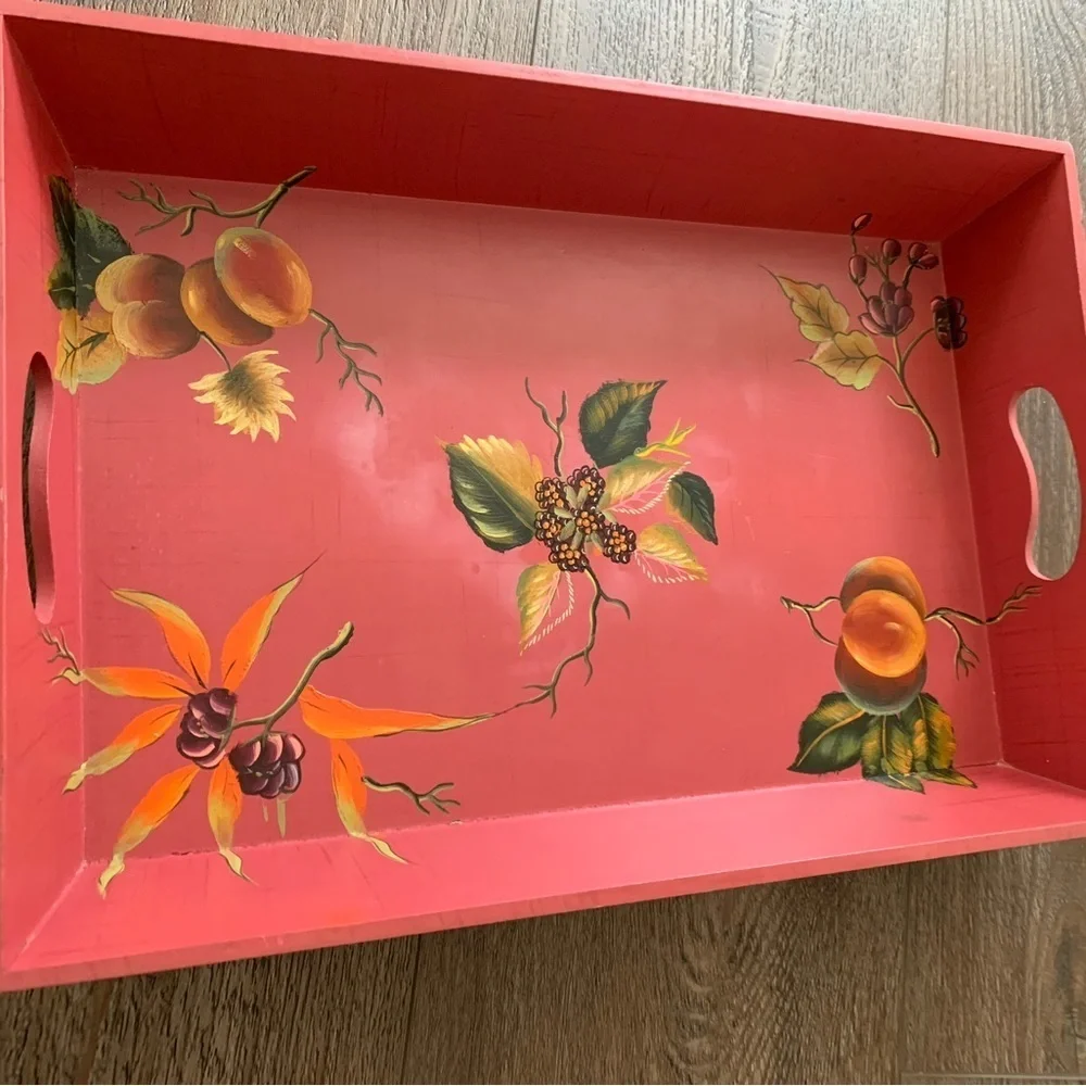 Hand painted Tray